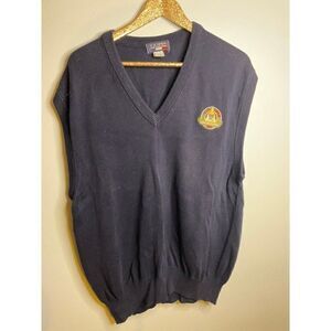 Vintage 1997 Congressional US Open Men's New Sleeveless Blue Cotton US Vest